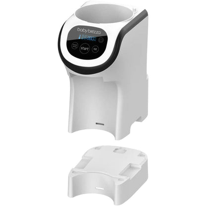 Baby Brezza Formula Pro Mini Riser Stand front view premium baby bottle elevator