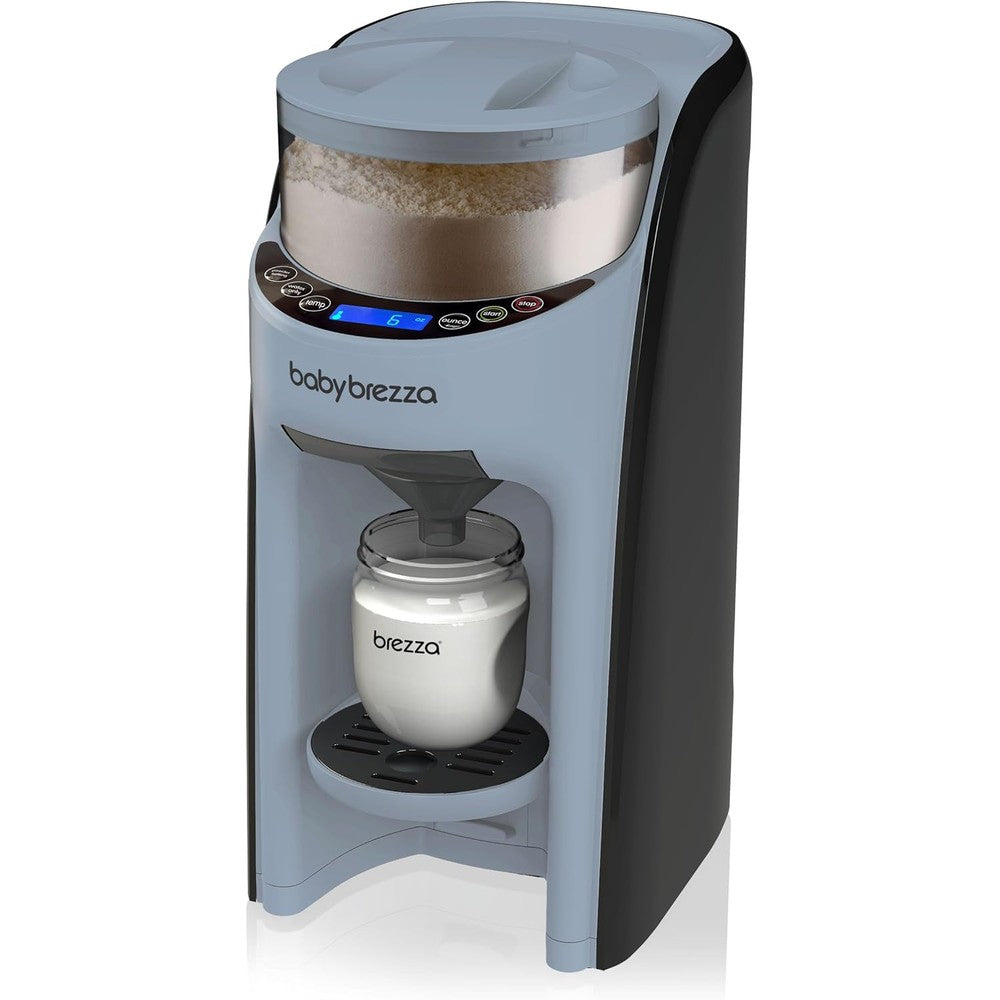 Baby Brezza Formula Pro Advanced Formula Dispenser Machine front view in slate gray color