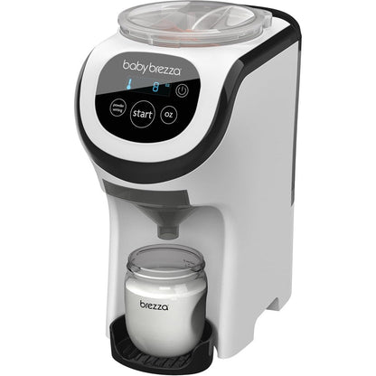 Baby Brezza Formula Pro Mini baby formula maker front view in white
