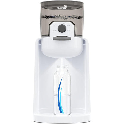 GROWNSY instant baby bottle warmer front view on kitchen counter