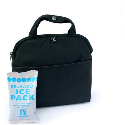 J.L. Childress MaxiCOOL breast milk cooler bag front view