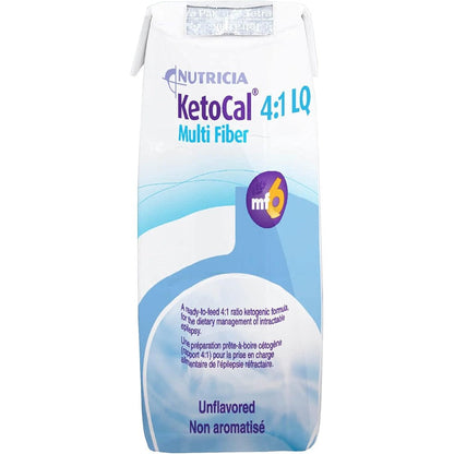 Nutricia KetoCal 4:1 LQ Unflavored Liquid Case of 27 cartons front view