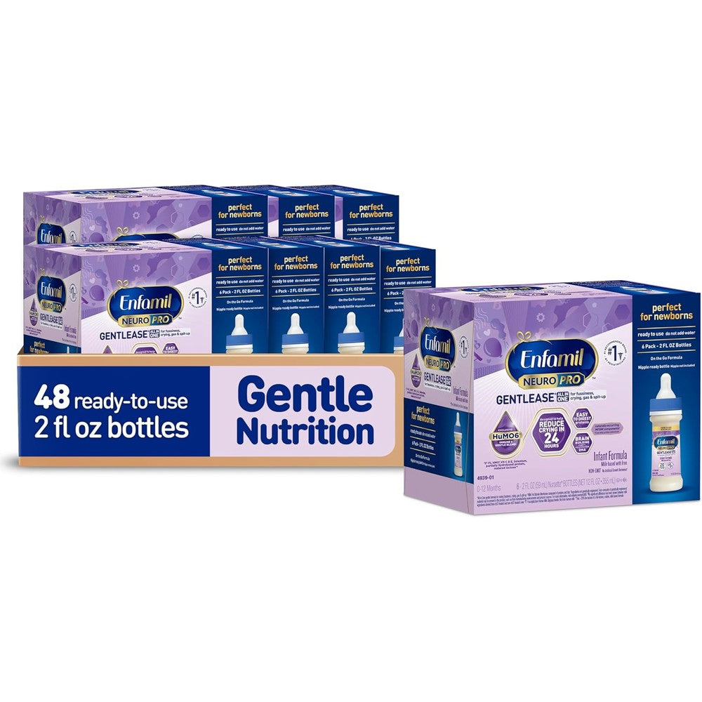 Enfamil NeuroPro Gentlease Ready-To-Feed bottle front view
