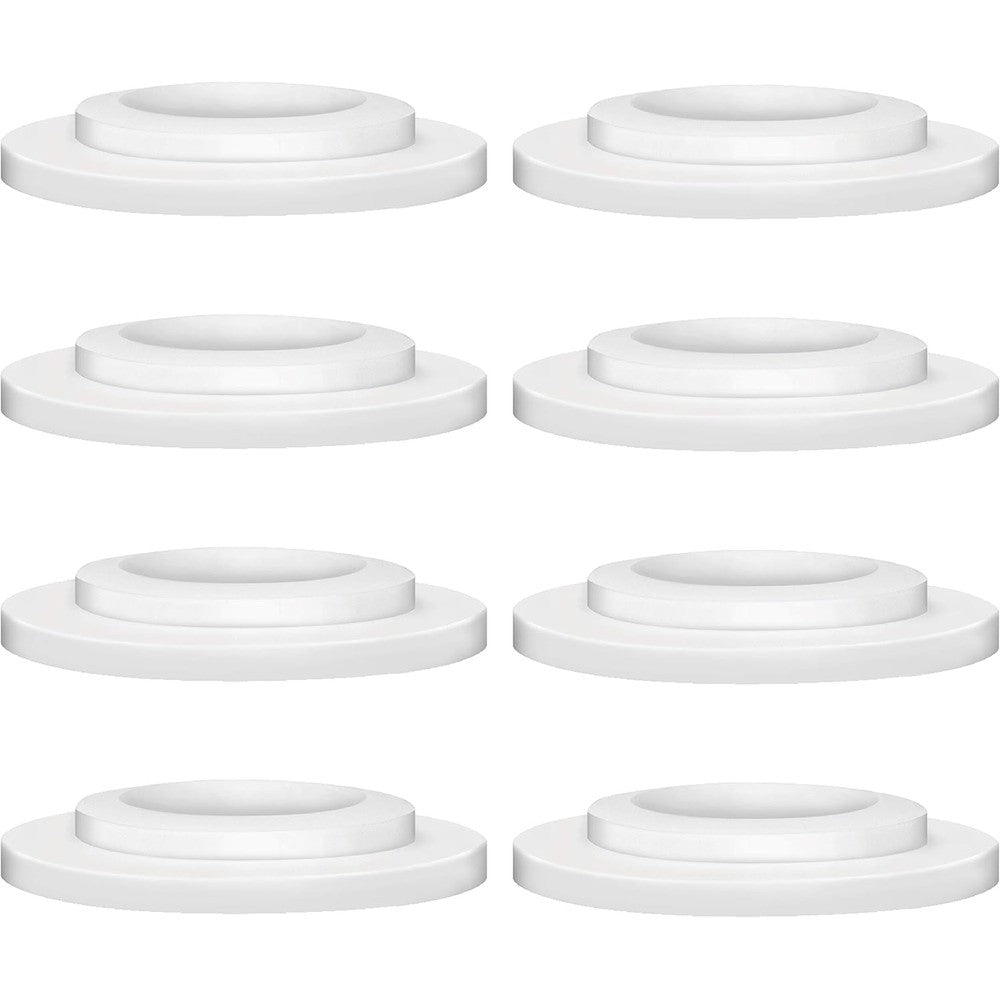 Maymom Sealing Disk 8 count pack front view showcasing compatible design for wide mouth baby bottles.