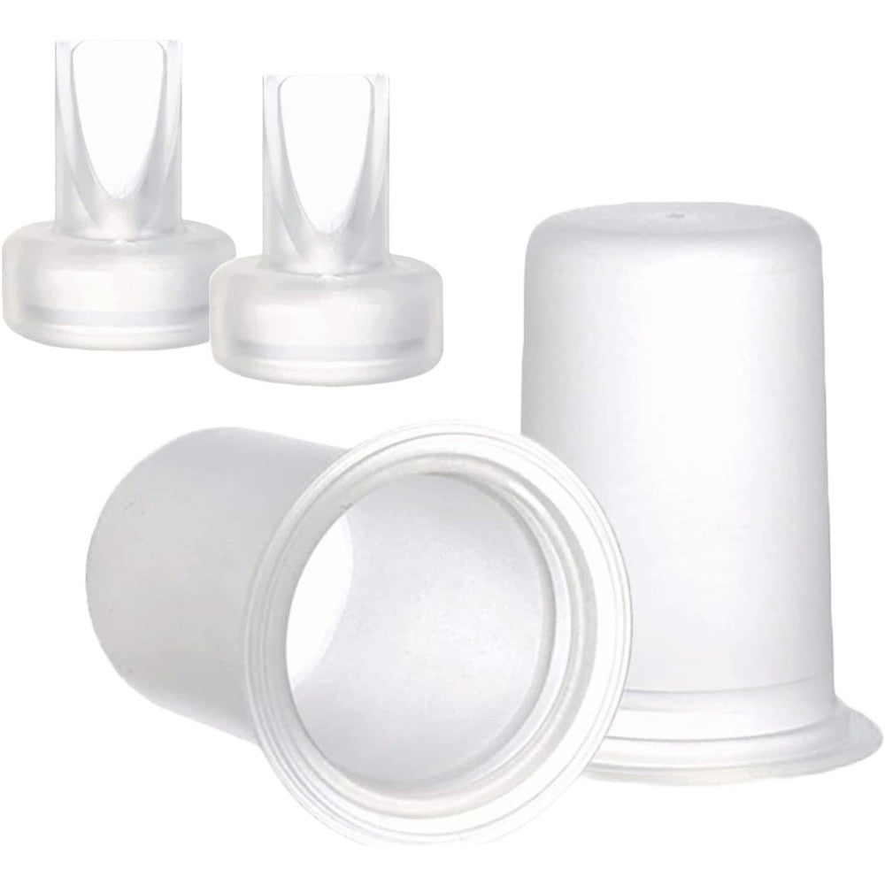 Ameda Universal Breast Pump Spare Parts Kit front view featuring premium replacement silicone valves and diaphragms for breastfeeding mothers.