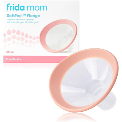 Frida Mom Breast Pump Flange Insert 21mm front view packaging