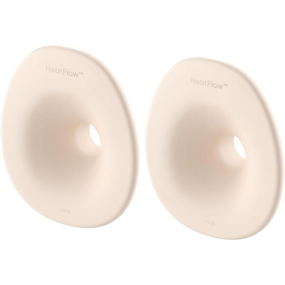 Eufy original 24mm breast pump flange replacement pack front view