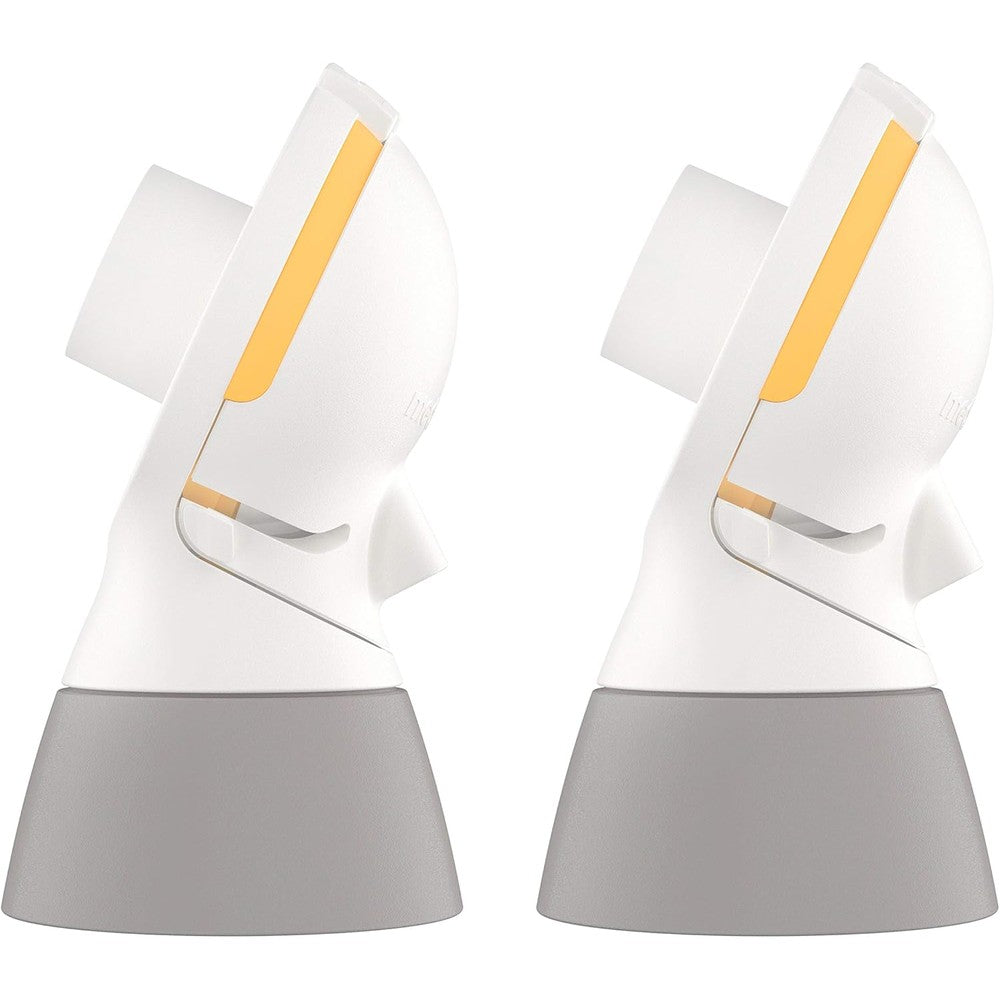 Medela PersonalFit Flex Replacement Connectors front view of authentic breast pump parts pack