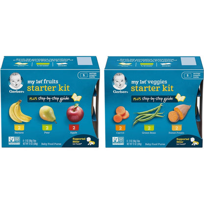 Gerber My First Fruits and Veggies Starter Kit front view