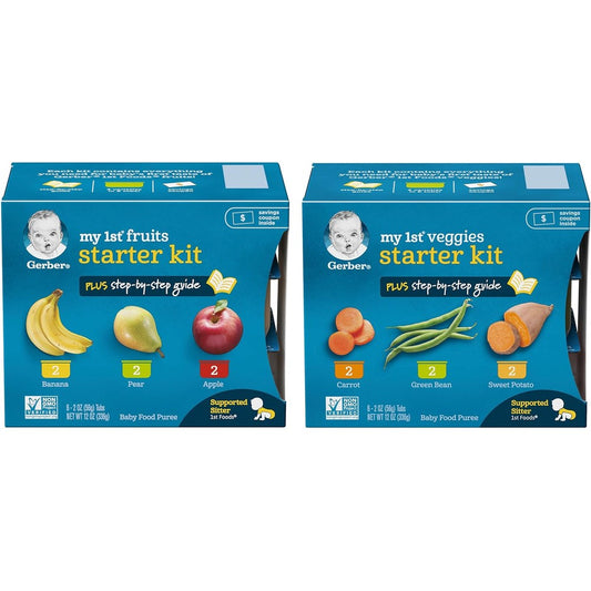 Gerber My First Fruits and Veggies Starter Kit front view