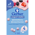Gerber Stage 3 Yogurt Melts Strawberry and Mixed Berries front view