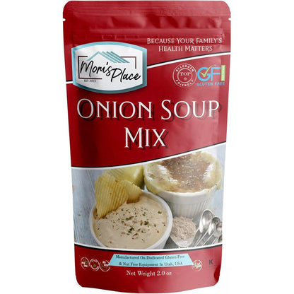 Mom's Place Gluten Free Onion Soup Mix front packaging view