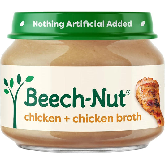 Beech-Nut Stage 1 Chicken and Chicken Broth front view