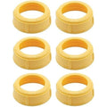 Bitybean replacement nipple collar rings for Medela baby bottles front view