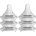 Avima Baby anti colic nipples for wide neck bottles front view pack of six