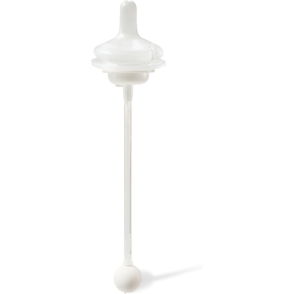 Pigeon Natural Weaning Silicone Sipper Conversion Kit front view showing soft silicone spout