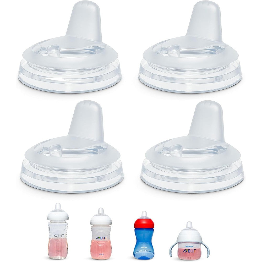 BelBeyo sippy spout nipples front view showing the soft silicone design for baby bottles.