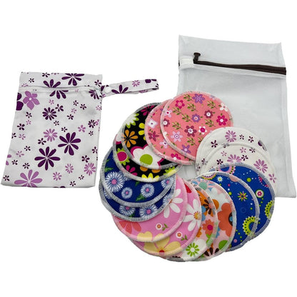 Beeco Gif2u Reusable Nursing Pads 14 Pack front view