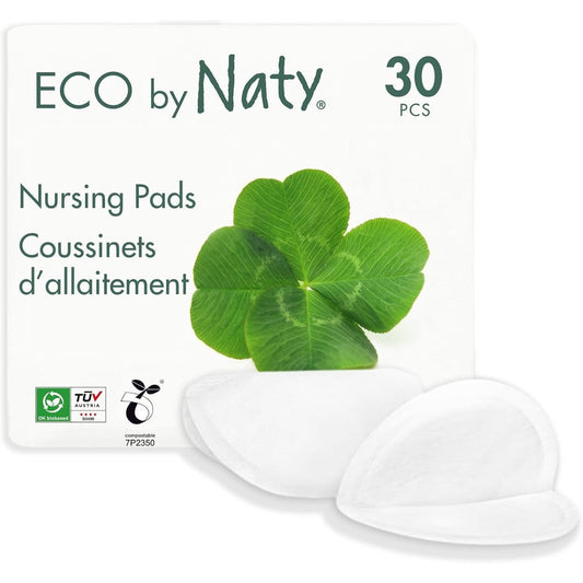 Eco by Naty Nursing Pads 30 pack front view packaging