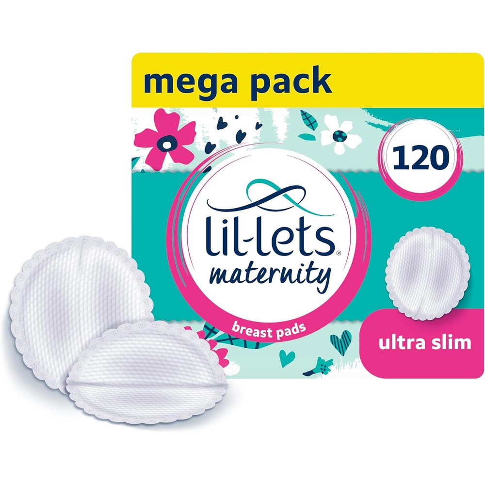 Lil-Lets Nursing Pads 120 count box front view