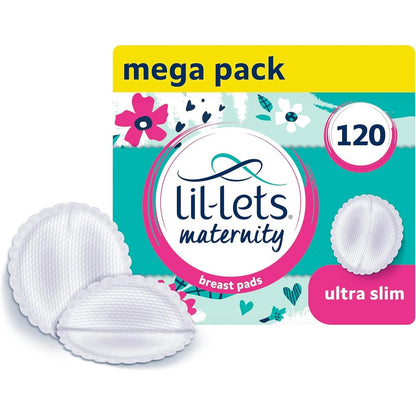 Lil-Lets Nursing Pads 120 count box front view