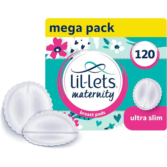 Lil-Lets Nursing Pads 120 count box front view