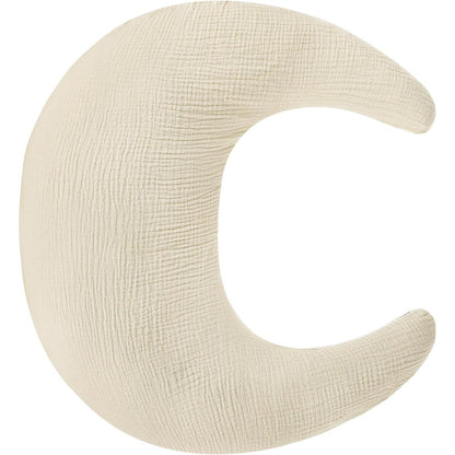 Swesen muslin nursing pillow cover in apricot color front view