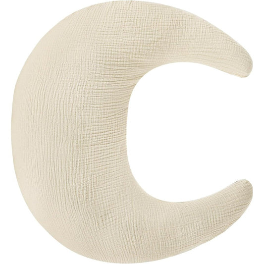 Swesen muslin nursing pillow cover in apricot color front view