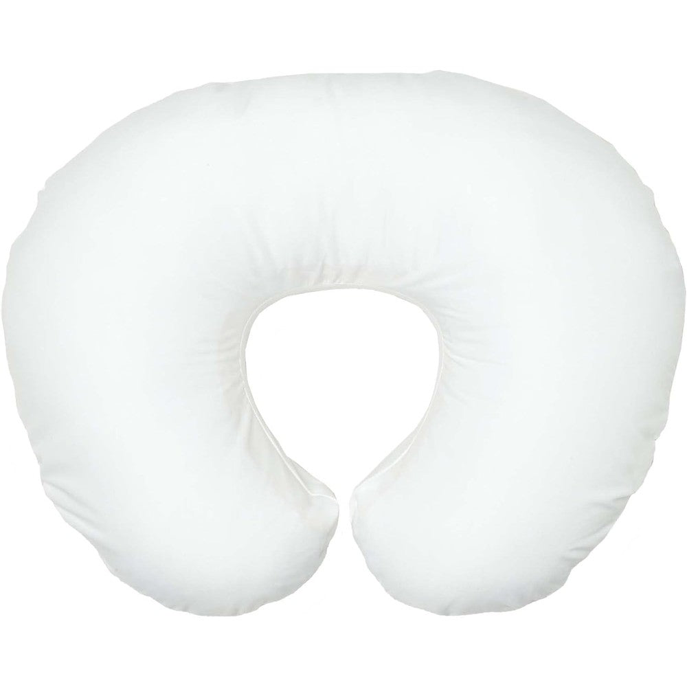 Boppy Original Nursing Pillow Liner in bright white front view