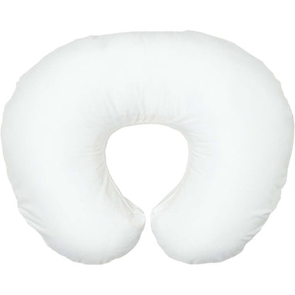 Boppy Original Nursing Pillow Liner in bright white front view