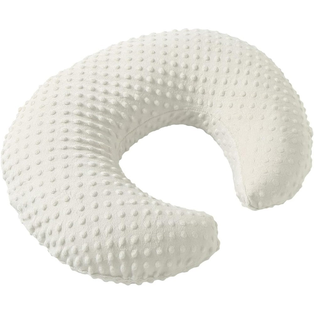 Aullar beige nursing pillow cover front view