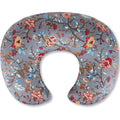 X-vesolje nursing pillow in peony floral print front view