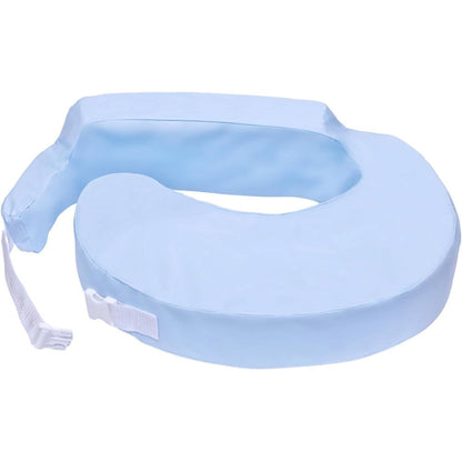 My Brest Friend Professional Nursing Pillow blue front view for breastfeeding support