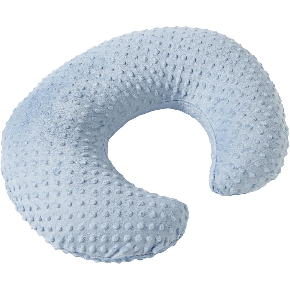 Donomilo Dots Nursing Pillow Cover front view cloud blue