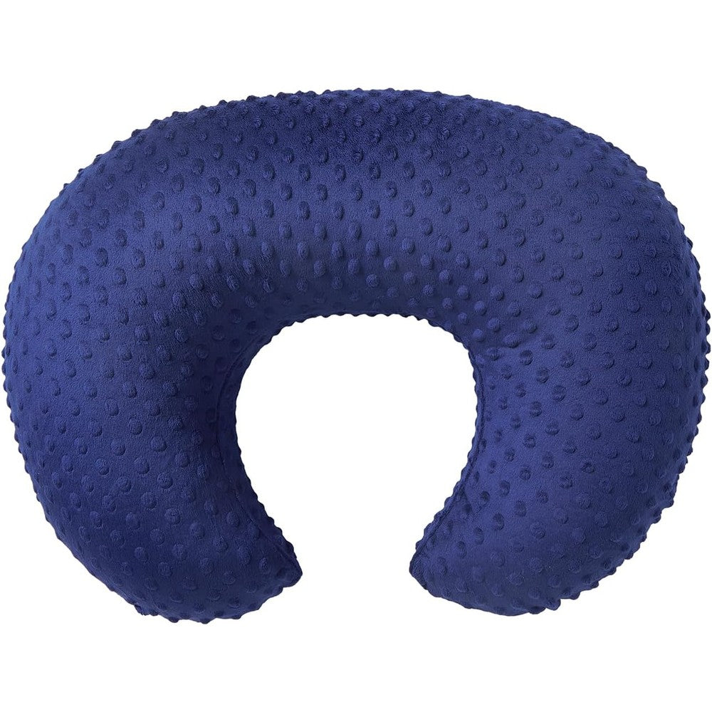 Donomilo nursing pillow for breastfeeding and bottle feeding in dark blue