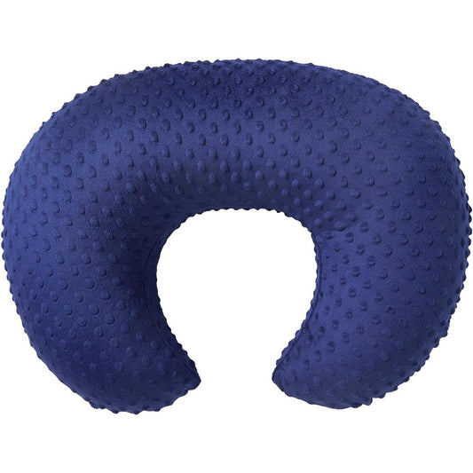 Donomilo nursing pillow for breastfeeding and bottle feeding in dark blue