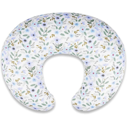 Toysilo adjustable nursing pillow with leaf print front view