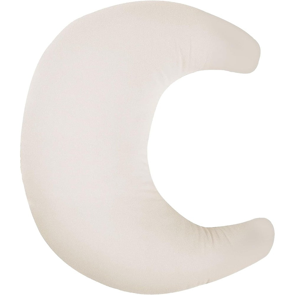 Snuggle Me Organic Nursing Pillow natural color front view