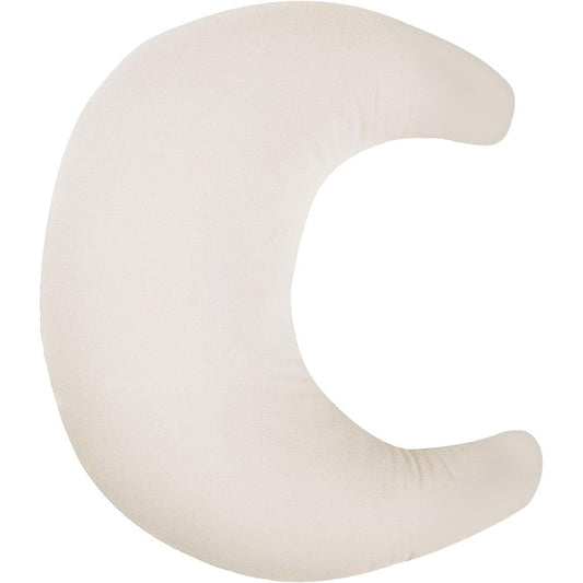Snuggle Me Organic Nursing Pillow natural color front view