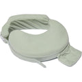 My Brest Friend Super Deluxe Nursing Pillow For Breastfeeding And Bottle Feeding With Firm Flat Cushion And Adjustable Backrest In Spring Green - Image 1