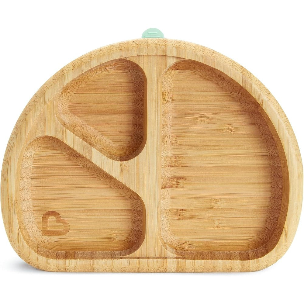 Munchkin Bambou Divided Suction Plate front view