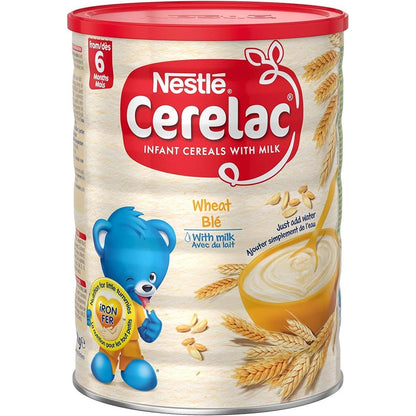 Nestle Cerelac Wheat with Milk 2.2 Pound front view container