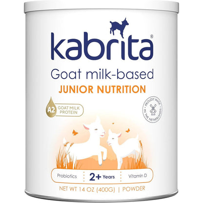 Kabrita Junior Goat Milk Powder 14 Ounce front view tin container