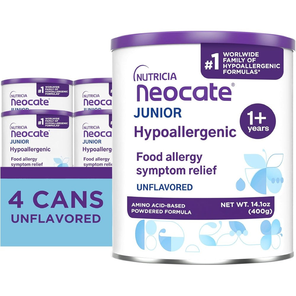 Neocate Junior Unflavored hypoallergenic formula front view