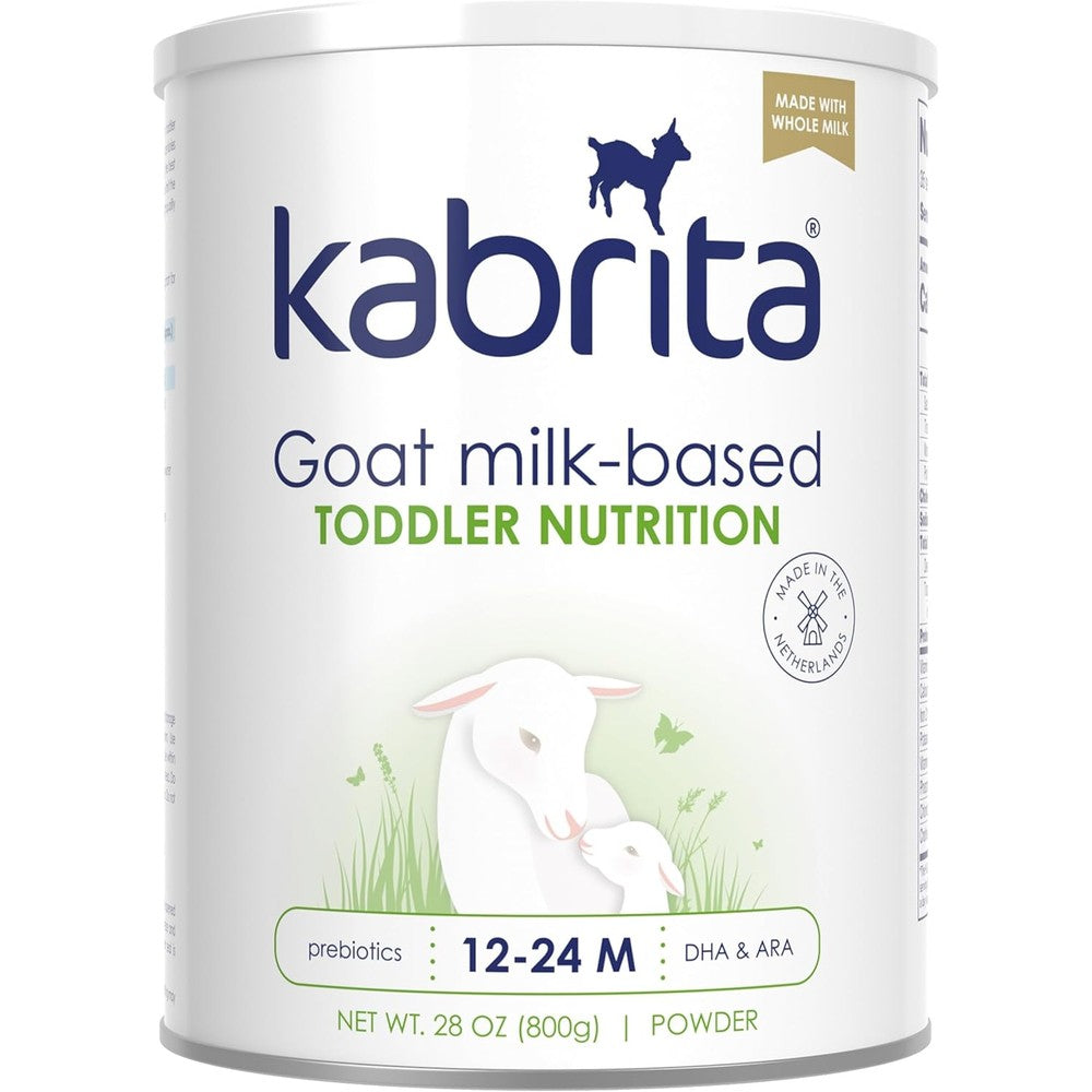 Kabrita goat milk toddler formula powder front view container
