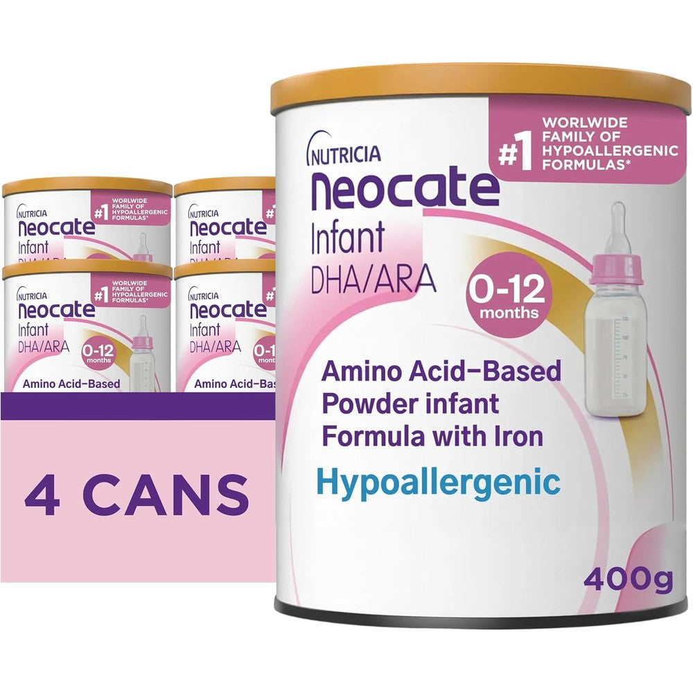 Nutricia Neocate Infant hypoallergenic amino acid formula front view