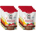 Once Upon A Farm Organic Coconut Melts front packaging showing strawberry banana flavor.