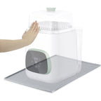 Aieve Bottle Washer Sliding Mat front view with bottle washer