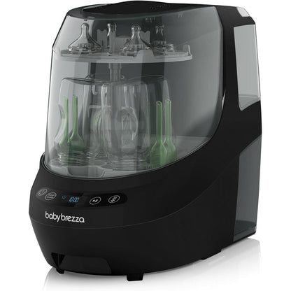 Baby Brezza Bottle Washer Pro black unit front view