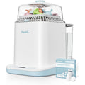 Papablic Bottle Washer Pro front view showing 4-in-1 cleaning interface